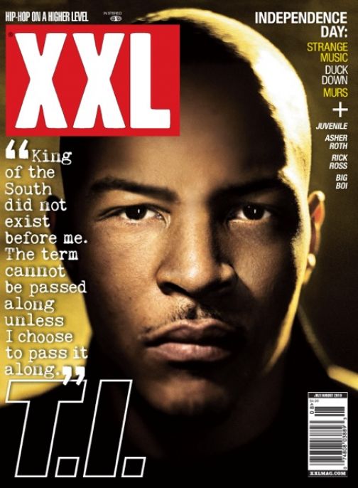Cover Me: T.I. Graces The July/August 2010 Cover Of XXL