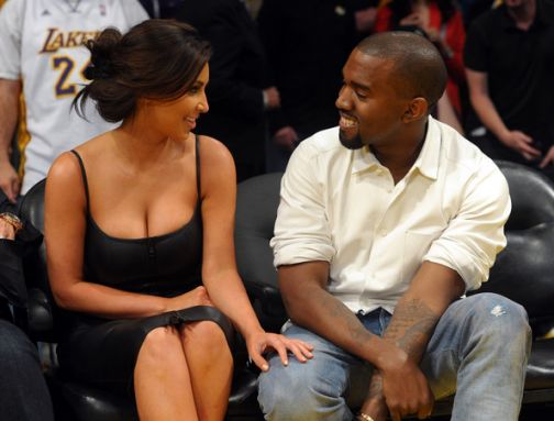 Flicks: Kanye’s Even Taking Ole Girl To Lakers Games??