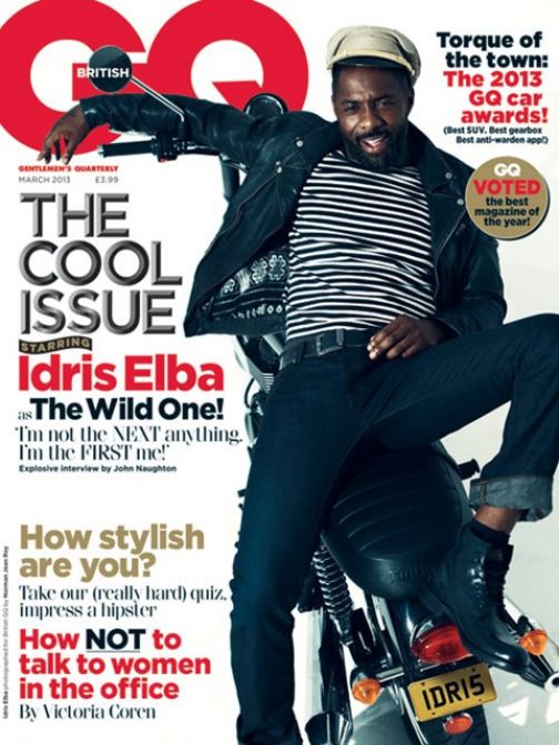 Cover Me: Idris Elba Talks Sex Symbol Status In New Issue Of British GQ
