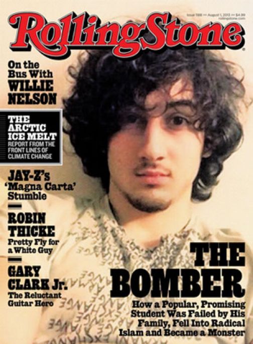 Really: Boston Bomber Dzhokhar Tsarnaev Covers Rolling Stone Magazine