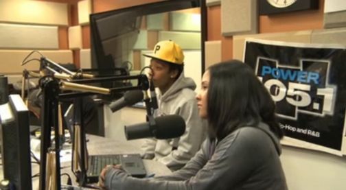 Wiz Khalifa Stops By Power 105.1 & Chops It Up With The Breakfast Club