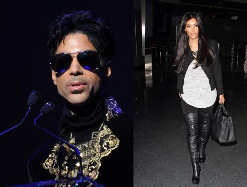 Only Room For One Diva: Prince  To Kim Kardashian “Get Off My Stage”