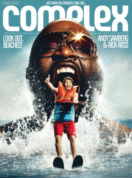 Cover Me: Rick Ross Covers New Issue Of Complex With Andy Samberg