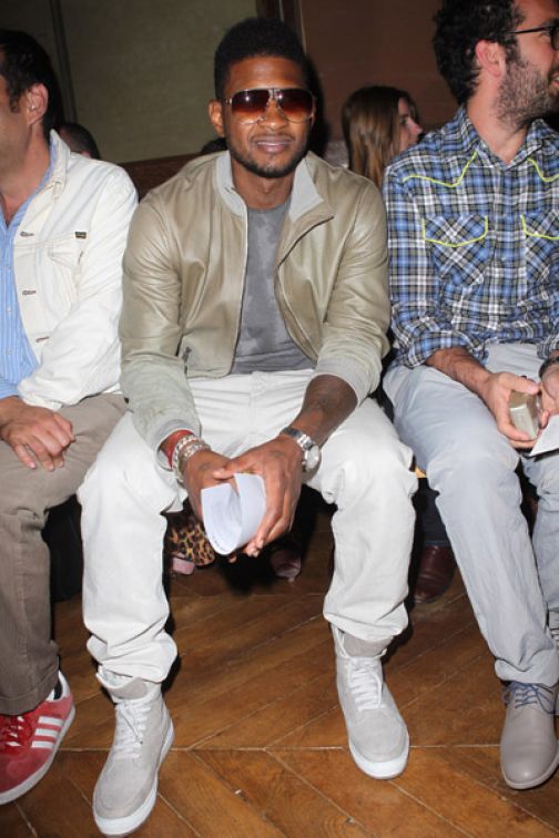 Would You Wear It Wednesdays: Usher in Kris Van Assche, Givenchy, and Raf Simons Sneakers