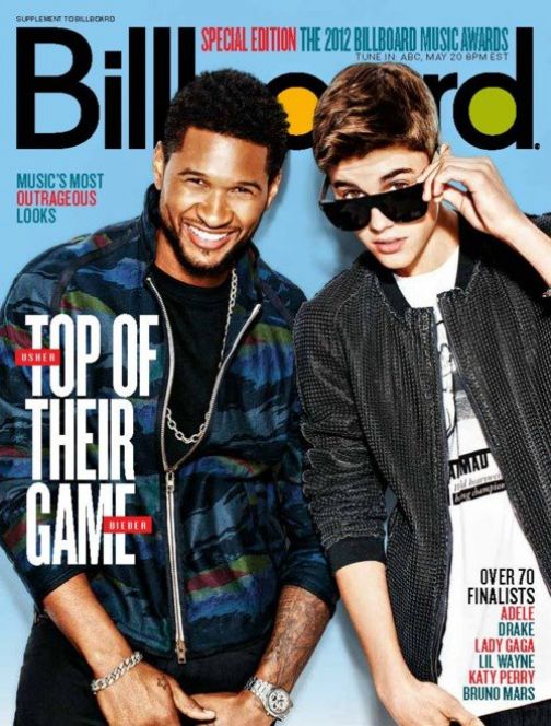 Cover Me: Usher & Justin Bieber Cover Billboard Magazine