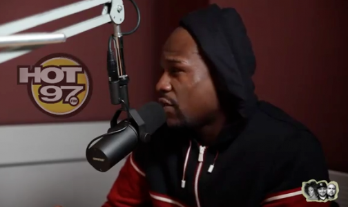 Video: Money Mayweather Pays A Visit To Hot 97