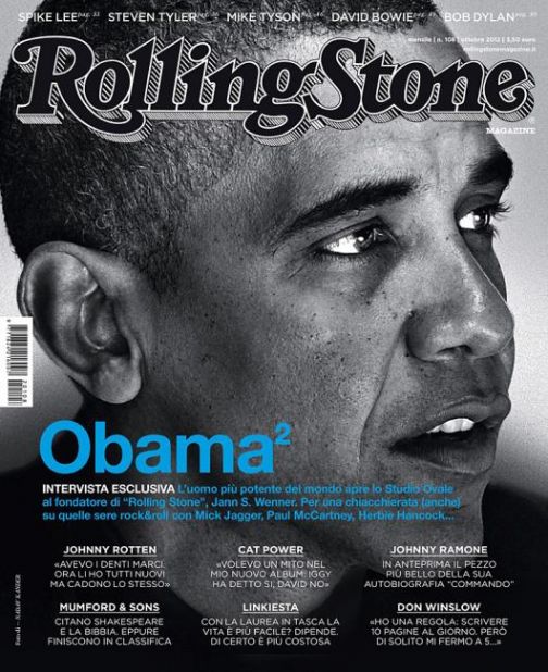 Cover Me: President Obama Covers Rolling Stone Italy