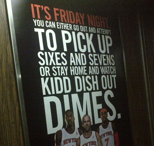 Thoughts: Is This Knicks Ad Sexist??