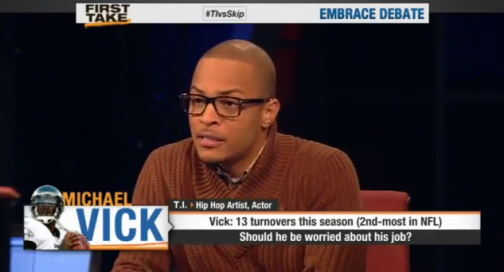 Video: T.I. Makes His Return To ESPN’s First Take
