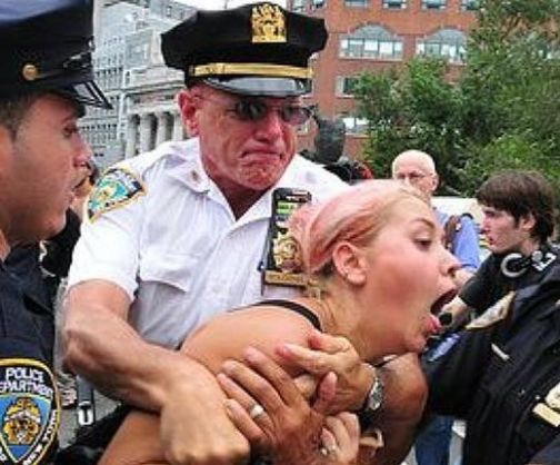 Video: Shoplifter Gets Black Eye From Police While Being Questioned