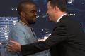 Video: Kanye West Stops By Jimmy Kimmel Live